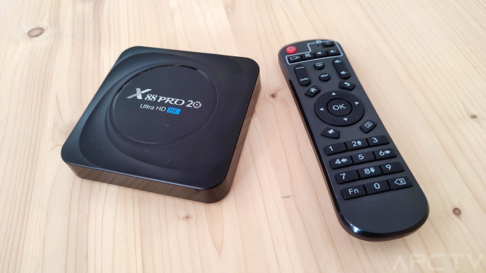 An Android TV box model called X88 Pro sold on Amazon. Photo: AndroidPCTV