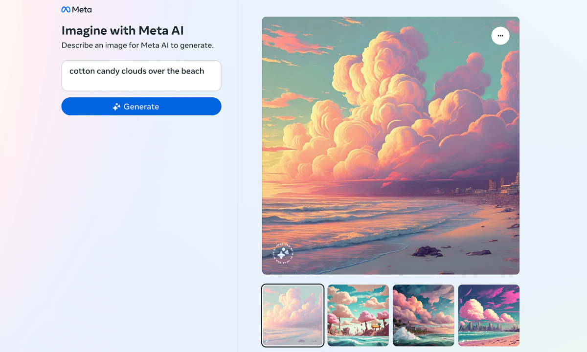 meta ai supports creating images from | Dang Ngoc Duy