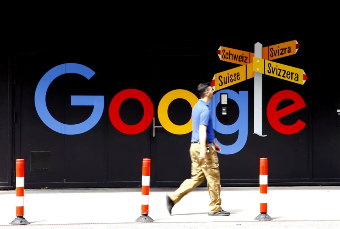 Outside a Google office. Photo: Reuters