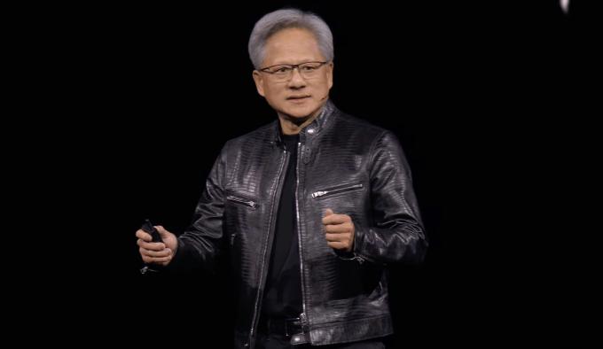 Nvidia CEO Jensen Huang at the GTC 2024 event. Photo: YouTube/Nvidia