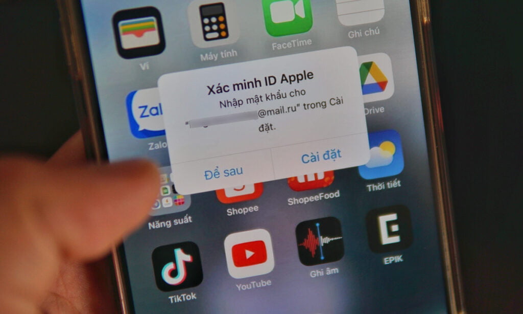 the apple id verification message is confusing 662f23bdaef0b | Dang Ngoc Duy