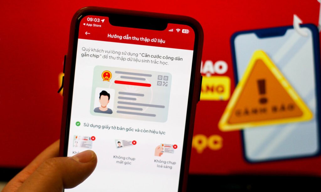 bank impersonation lures users into biometric authentication 668b6bea5108c | Dang Ngoc Duy