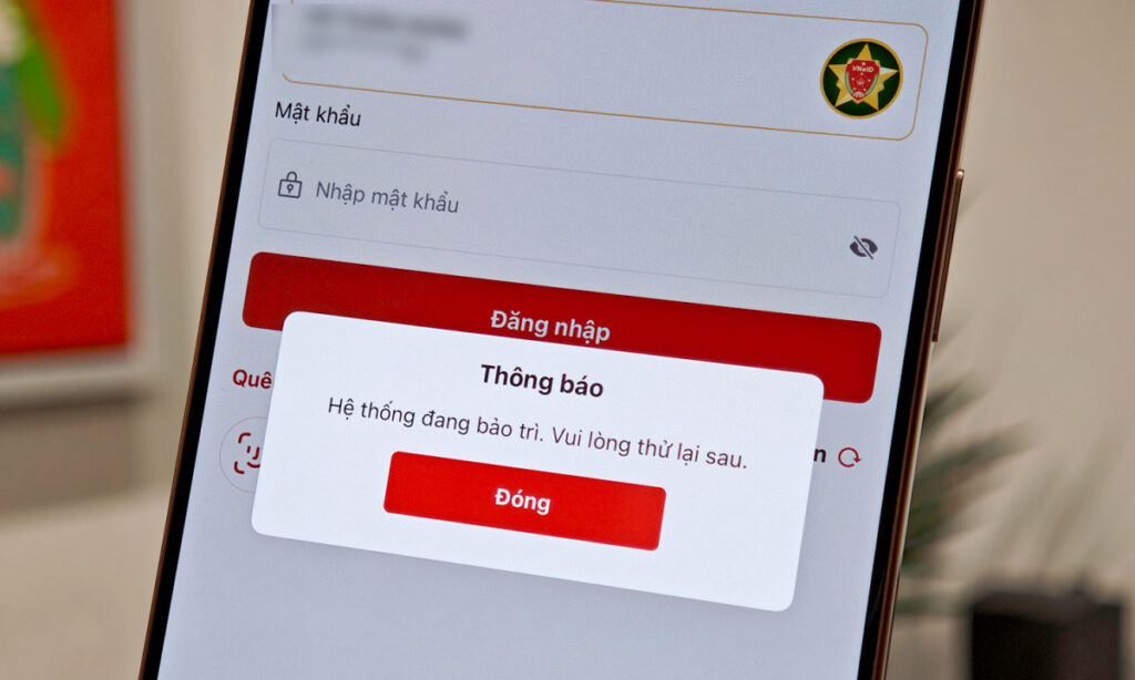 VNeID is difficult to access after information that people were given money 4 vneid is difficult to access after information that people were given money 68b524433b230 | Dang Ngoc Duy