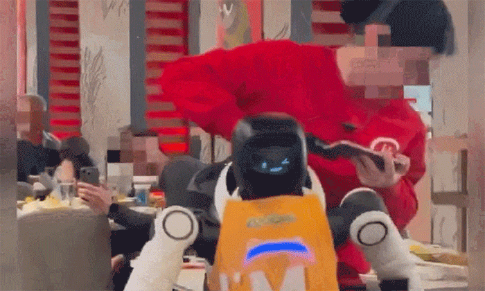 humanoid robot dragged out of restaurant after losing control 69c0c18e692e2 | Dang Ngoc Duy