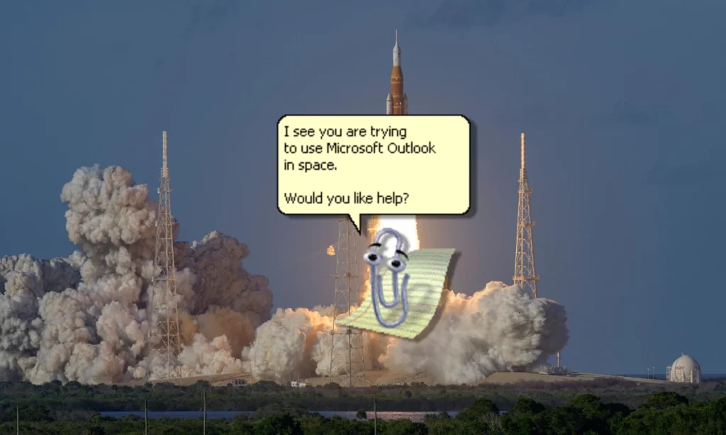 artemis ii astronauts are having trouble with microsoft outlook 69d3378ca8692 | Dang Ngoc Duy