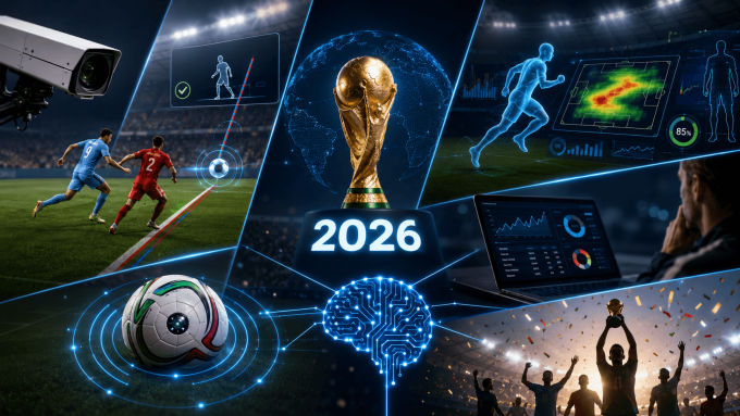Illustrating the technologies and AI expected to be applied in the FIFA World Cup 2026. Photo: Hypernova Labs